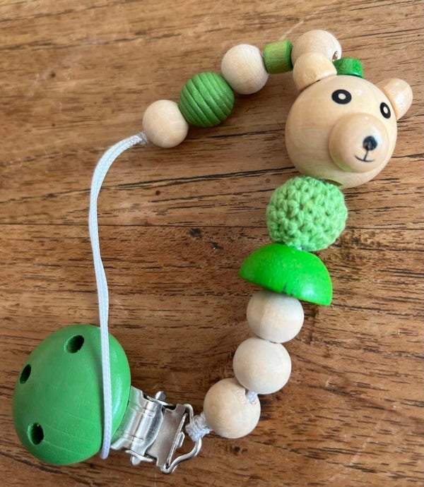 Attache sucette "ourson"