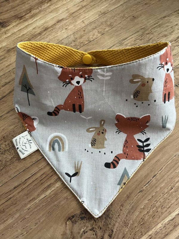 Bavoir "Amis de la forêt"