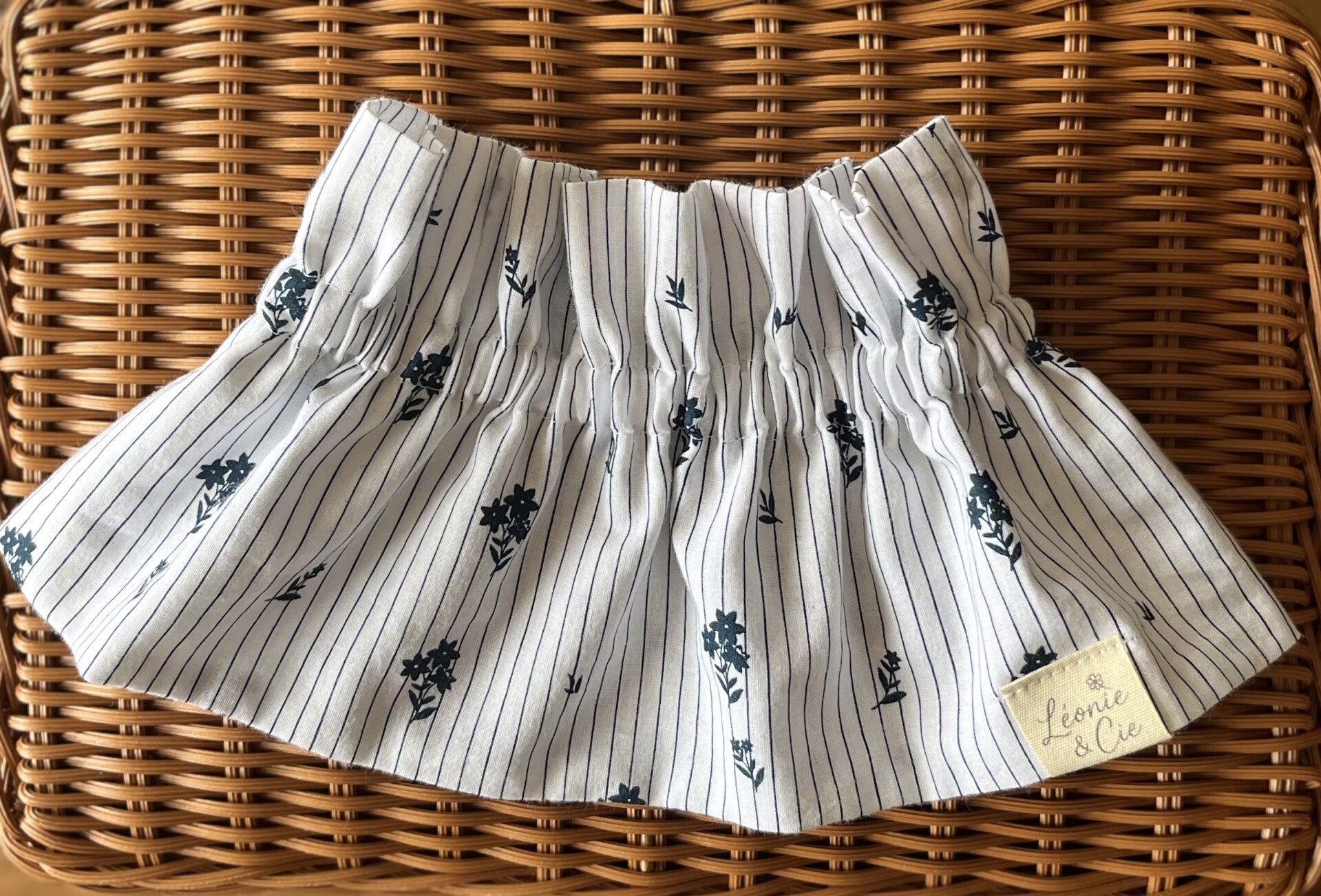 Col amovible froncé