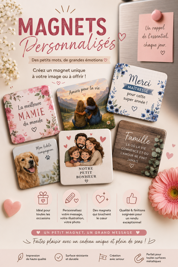 Magnet personnalisé