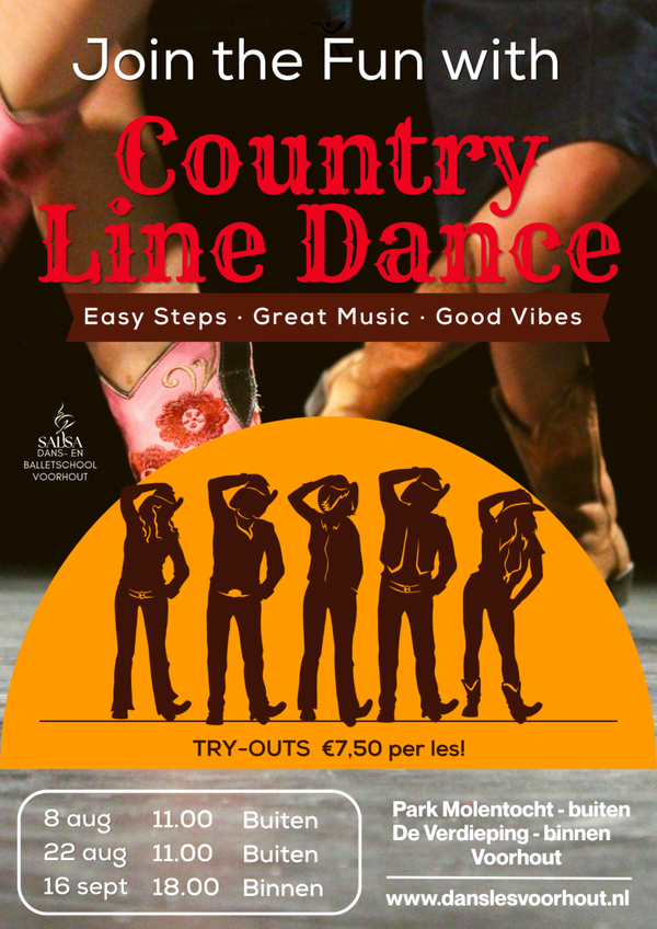 Try-outs Country Linedance!