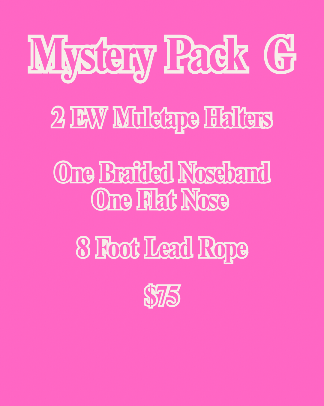 Mystery Pack G