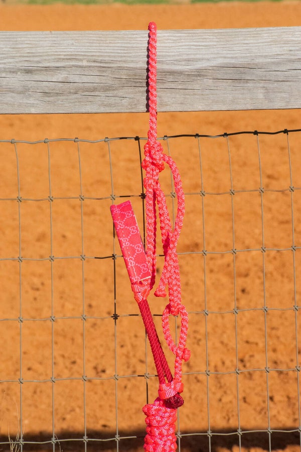 Pink Muletape Halter