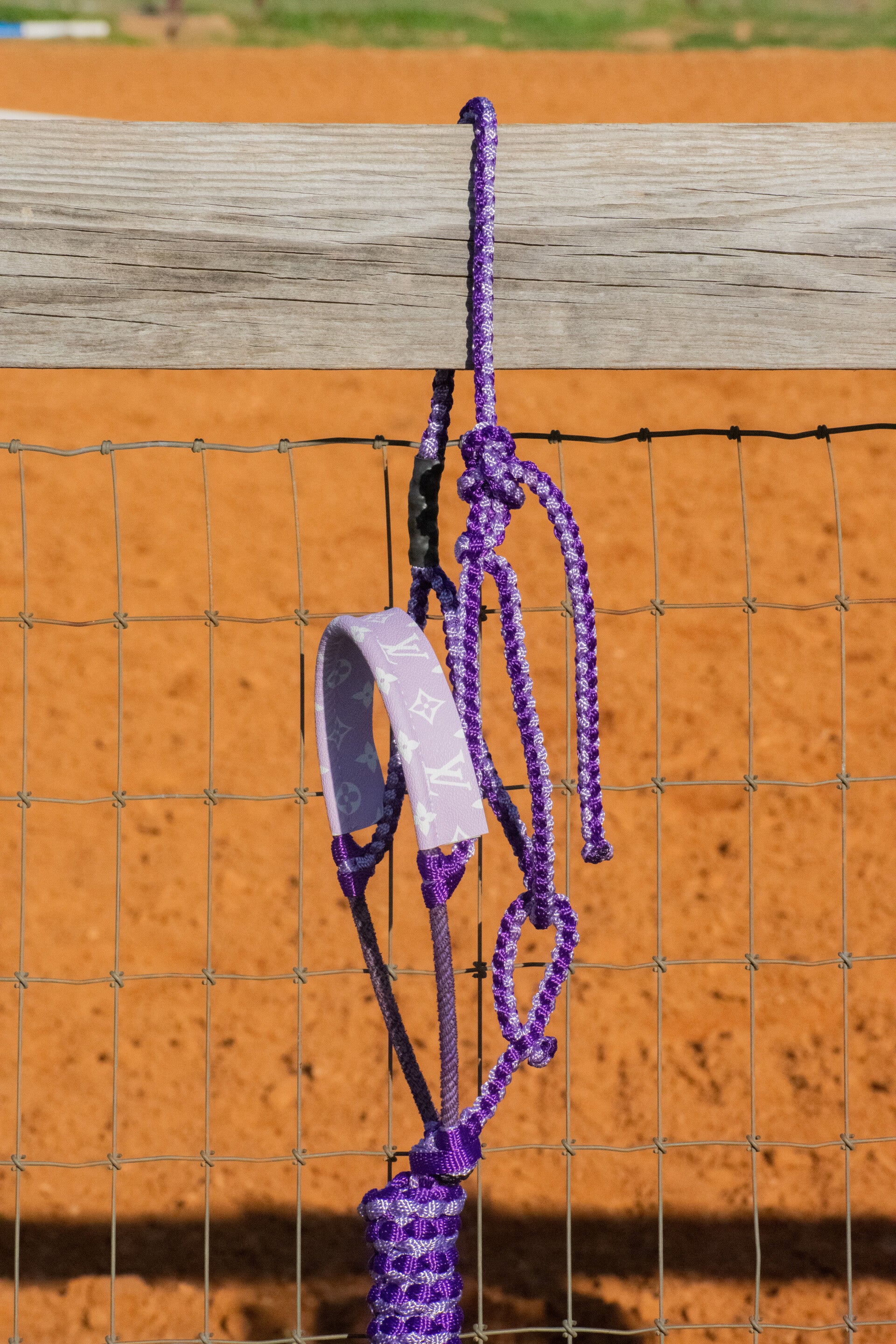 Lavender + Purple Muletape Halter