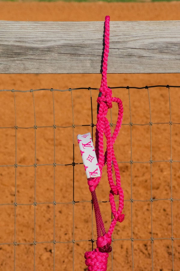 Fuschia Muletape Halter
