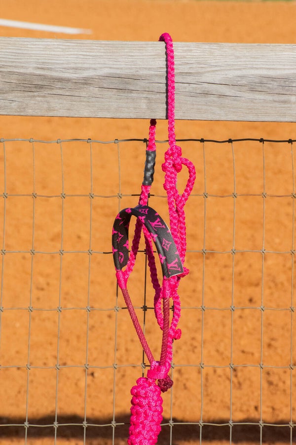 Fuschia Muletape Halter