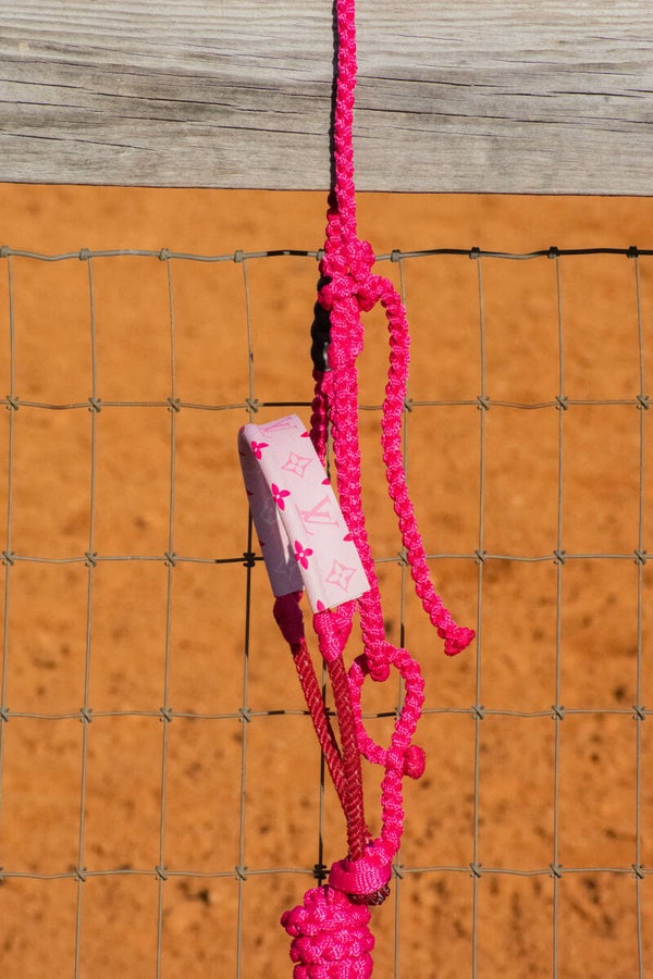 Fuschia Muletape Halter