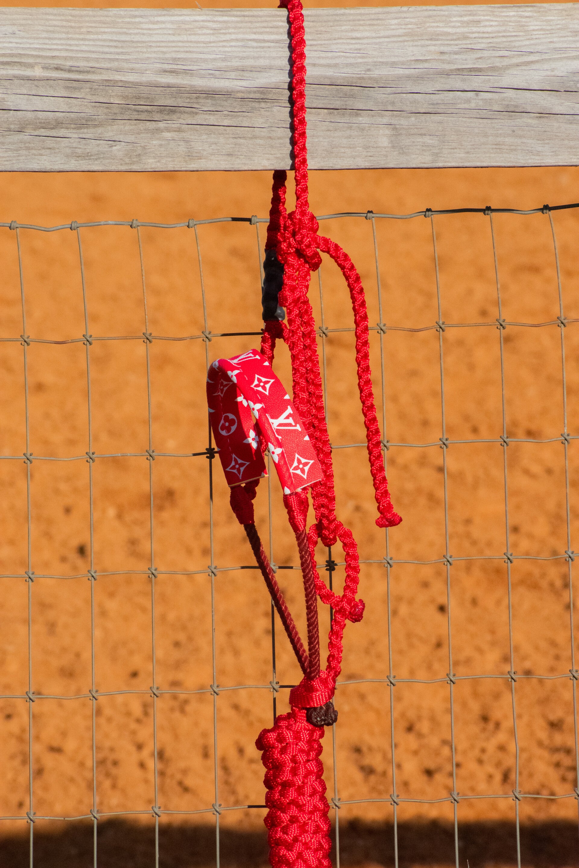 Red Muletape Halter