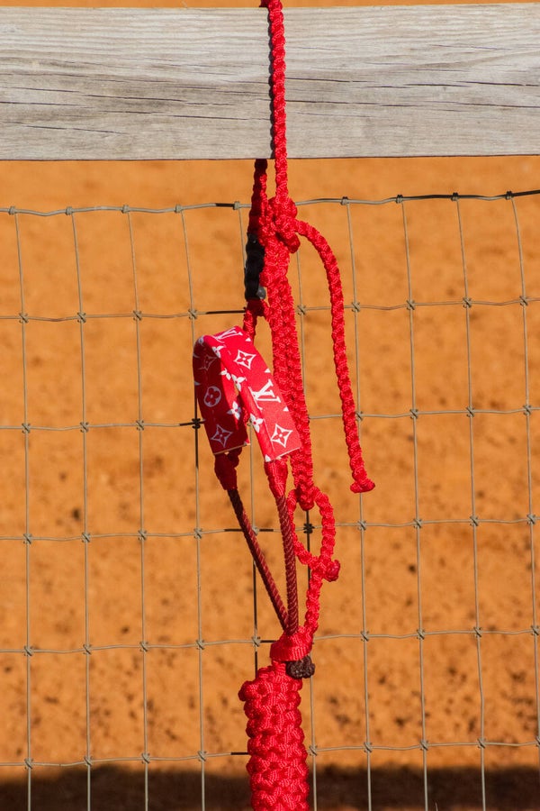 Red Muletape Halter