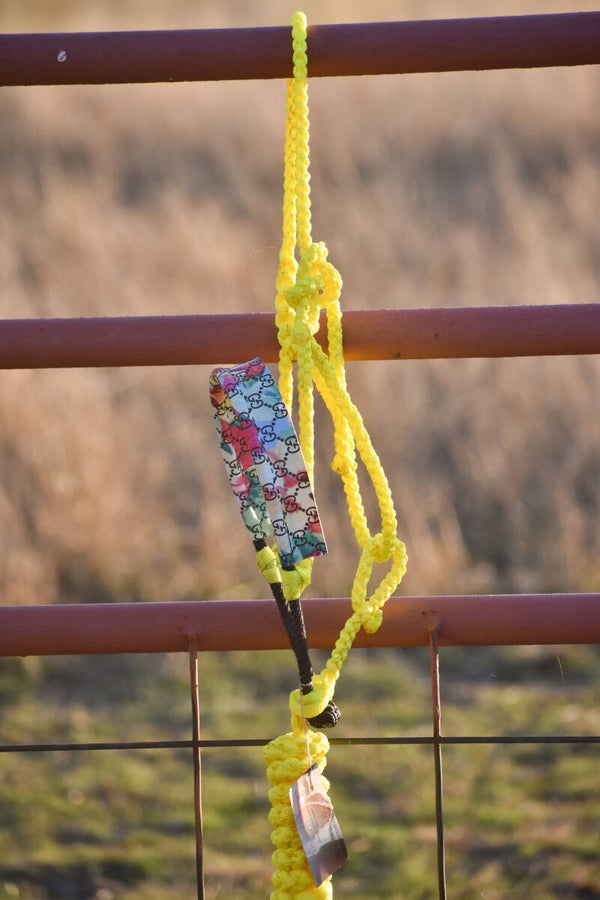 Yellow Muletape Halter