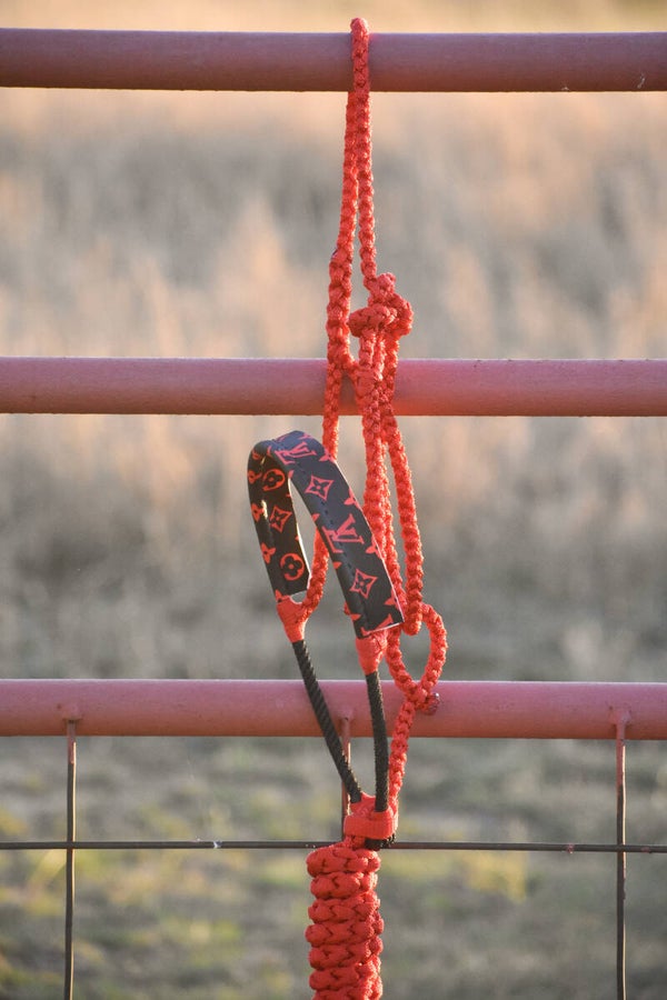 Red Muletape Halter