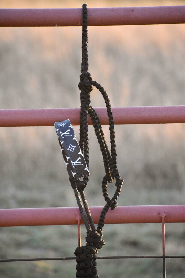 Black Muletape Halter