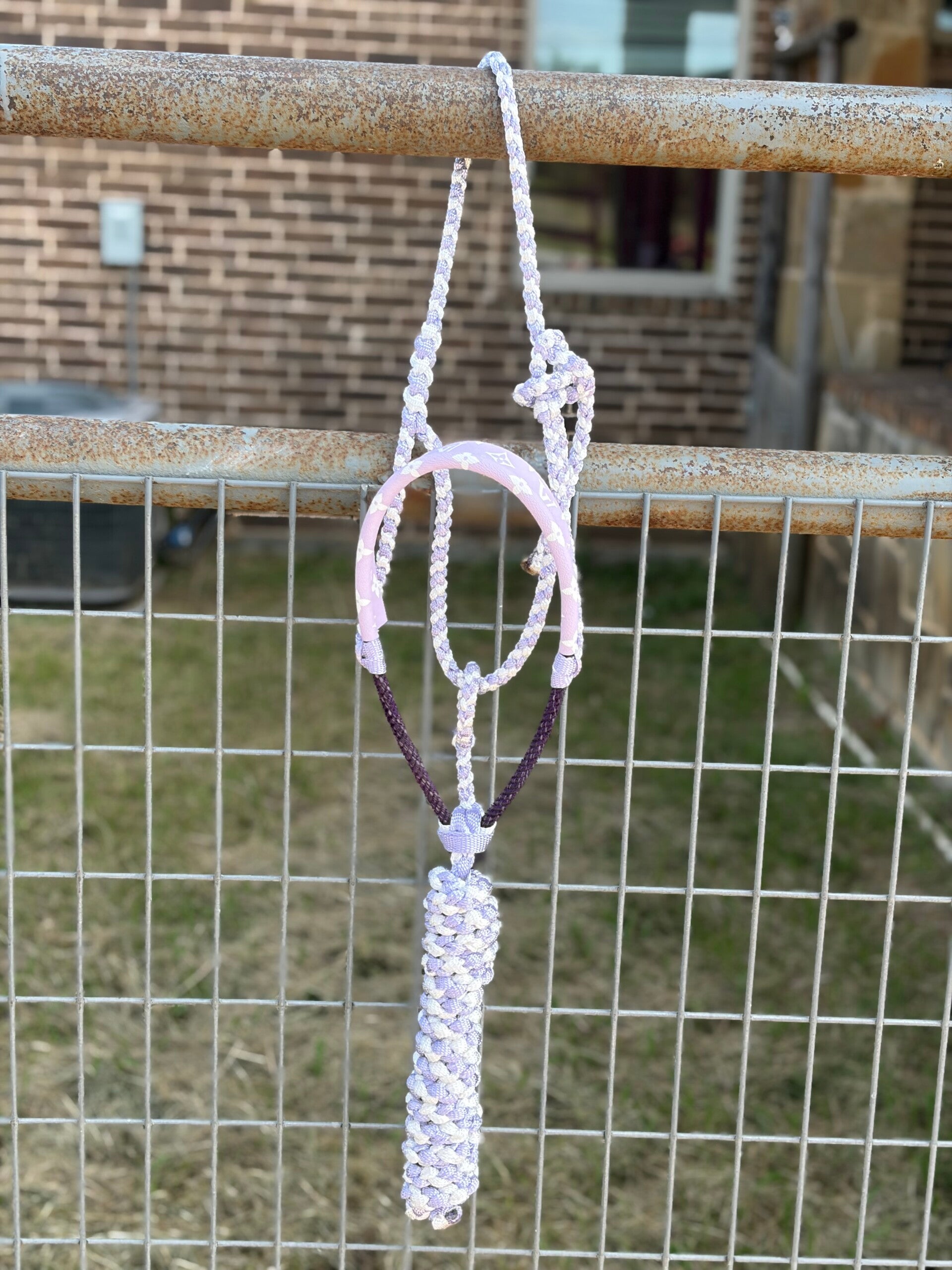 RTS: Lavender+White Muletape Halter