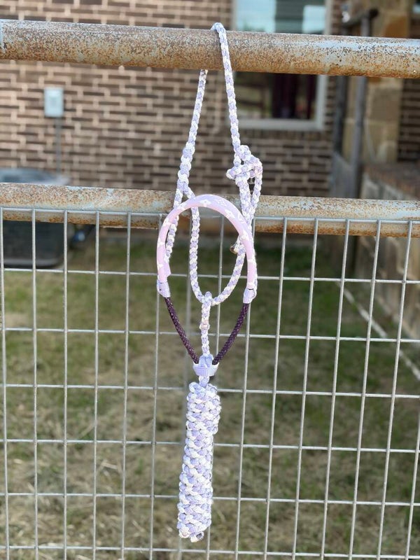 RTS: Lavender+White Muletape Halter