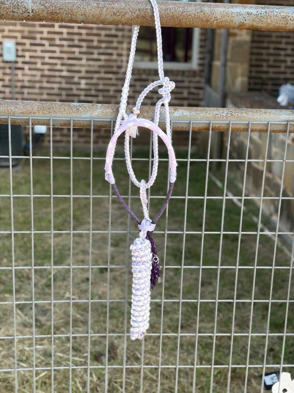 RTS: Lavender+White Muletape Halter