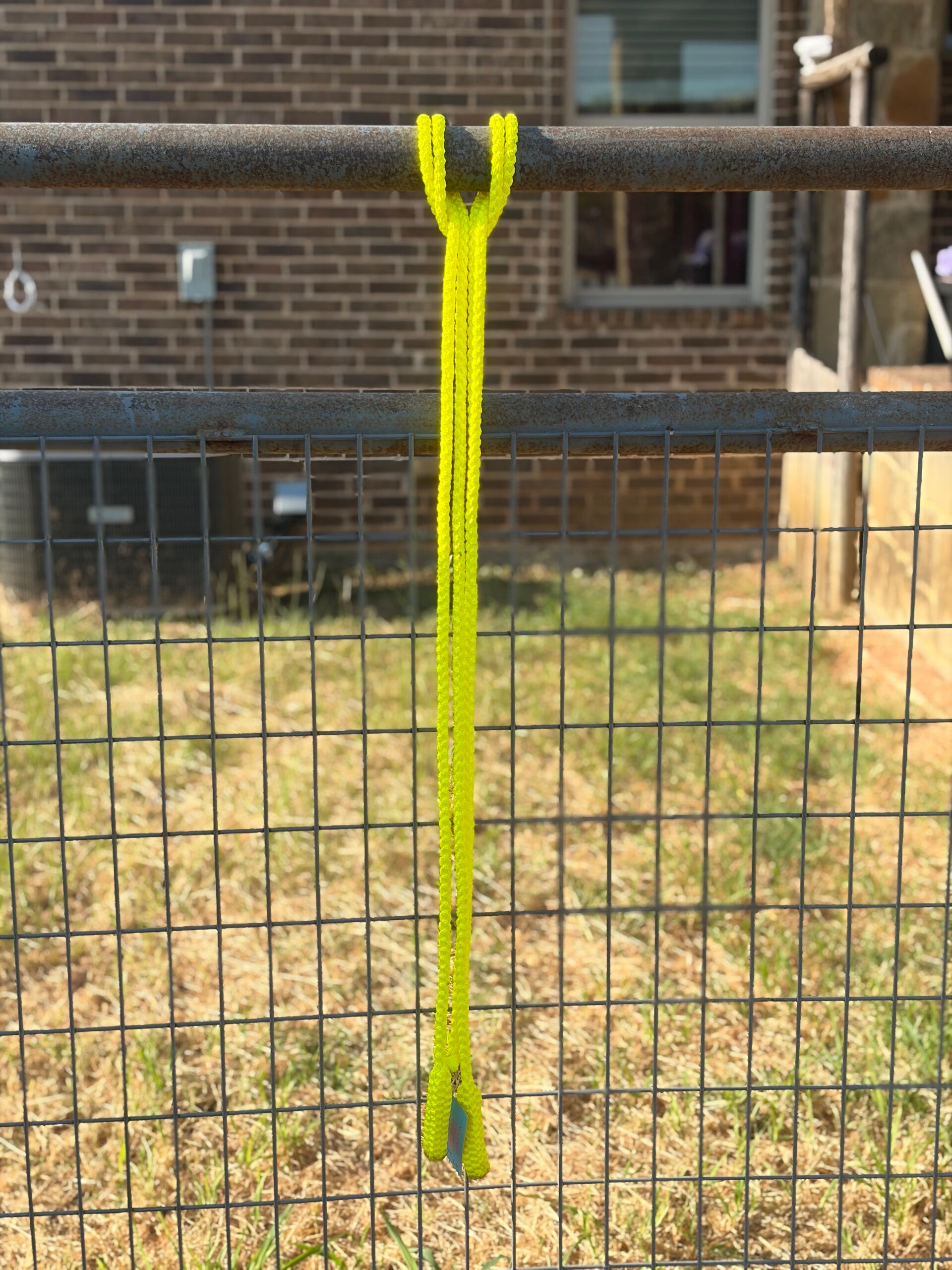 Neon Yellow Split Reins