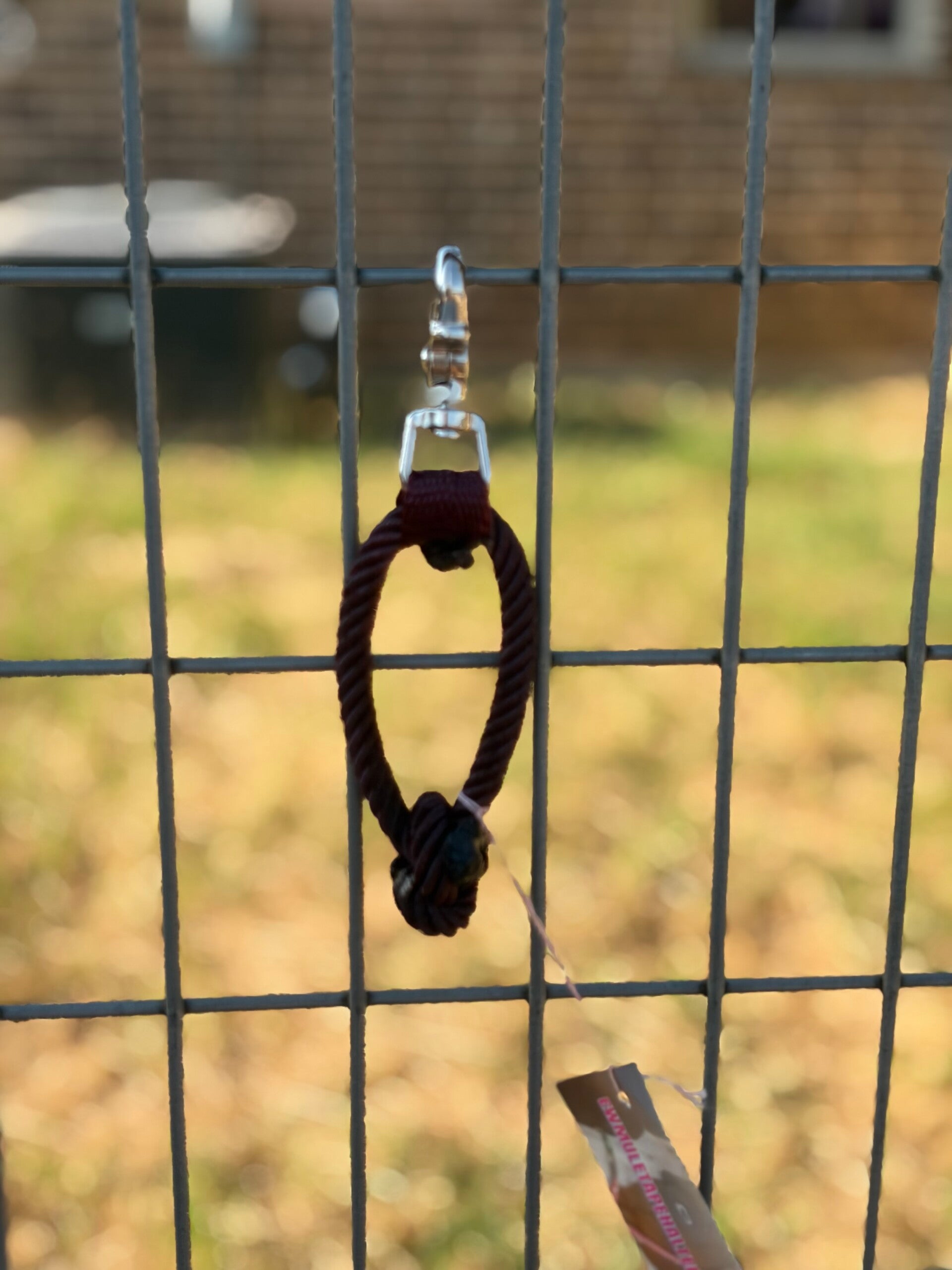 Burgundy Tie Down Keeper