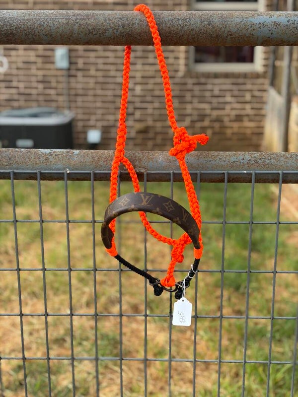 RTS: Orange Muletape Halter