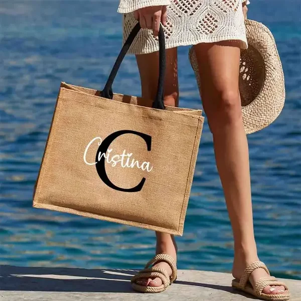 Shopper in Juta con Personalizzazione