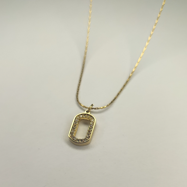 Ketting ovaal | Stainless Steel | Goud/Zilver