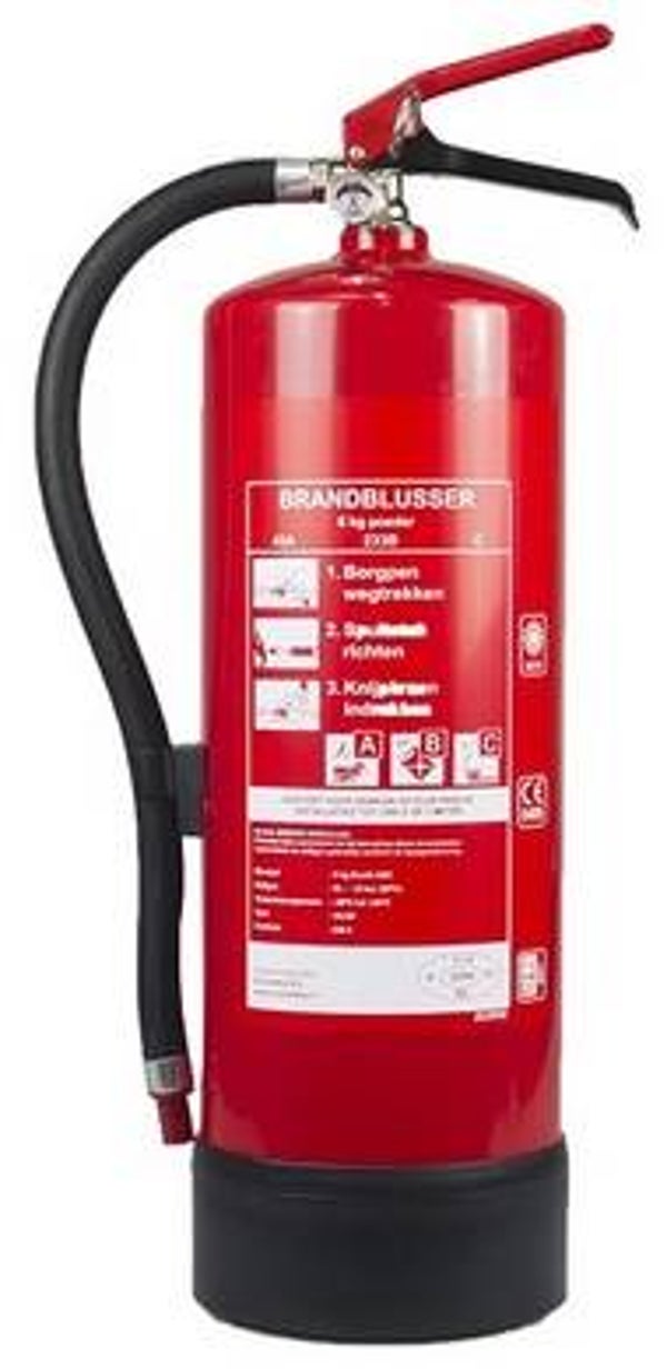 Poederblusser 12 KGType A, B en C branden