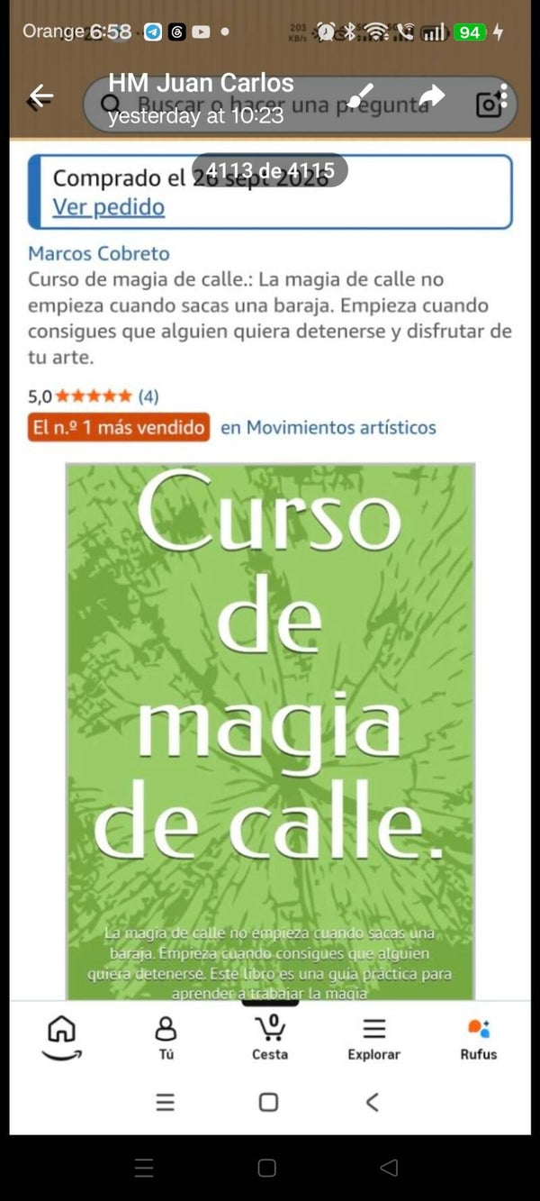 Curso de magia de calle