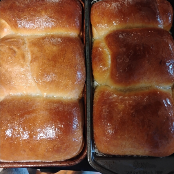 Garlic Butter Milk Bread Loaf