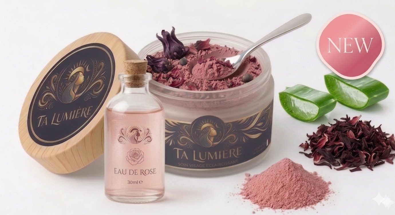 Mask ''Pink Sahara'' Zéro Fatigue + Eau de Rose