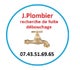 J.plombier Recherche de fuite Débouchage