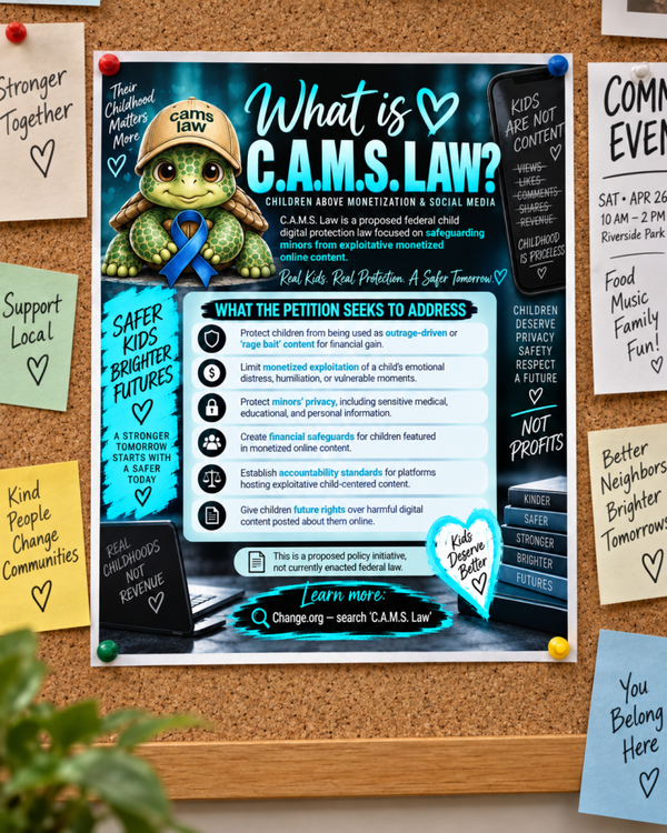 C.A.M.S. Law Awareness Flyer