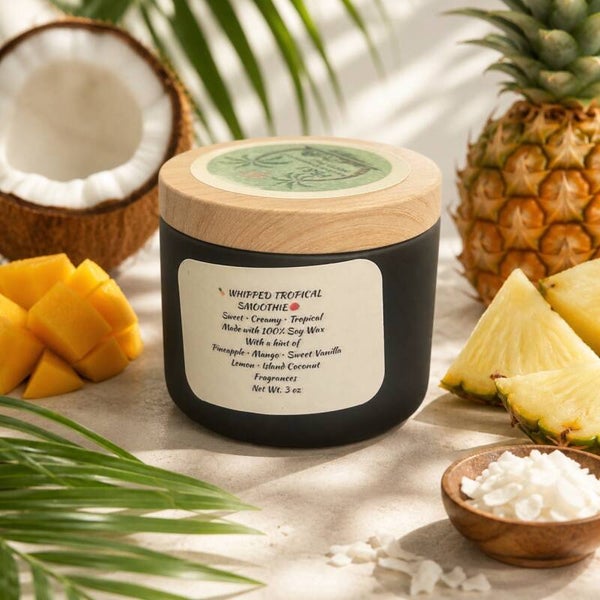Whipped Tropical Smoothie Soy Candle – 3 oz