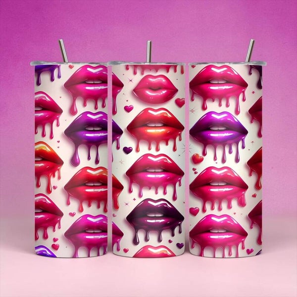 Glossy Lips 20 oz Tumbler