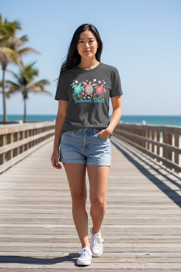 Summer Vibes Sea Turtle T-Shirt