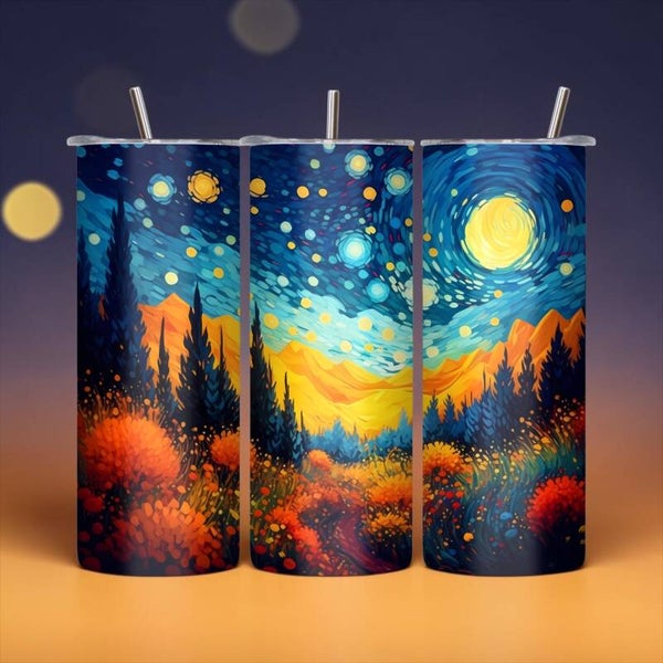 Mountain Night 20 oz Tumbler
