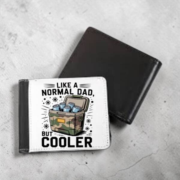 Like a Normal Dad, But Cooler Wallet – Funny Dad Gift