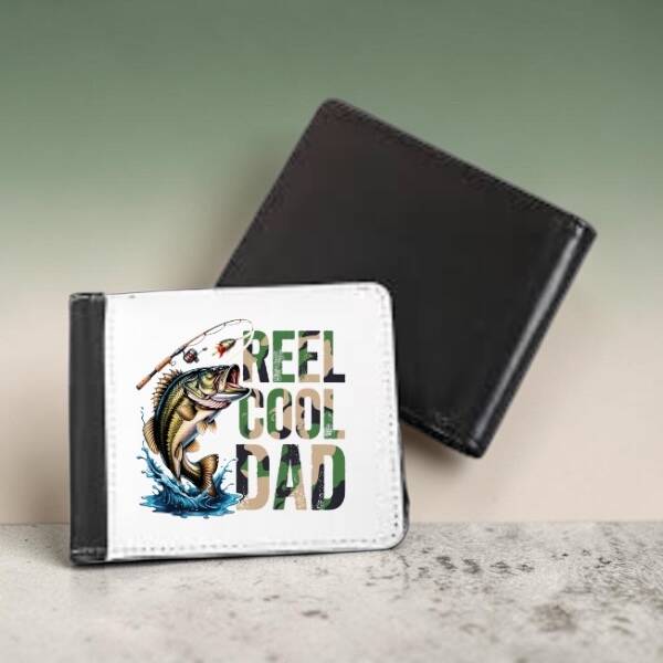 Reel Cool Dad Wallet – Fishing Gift for Father