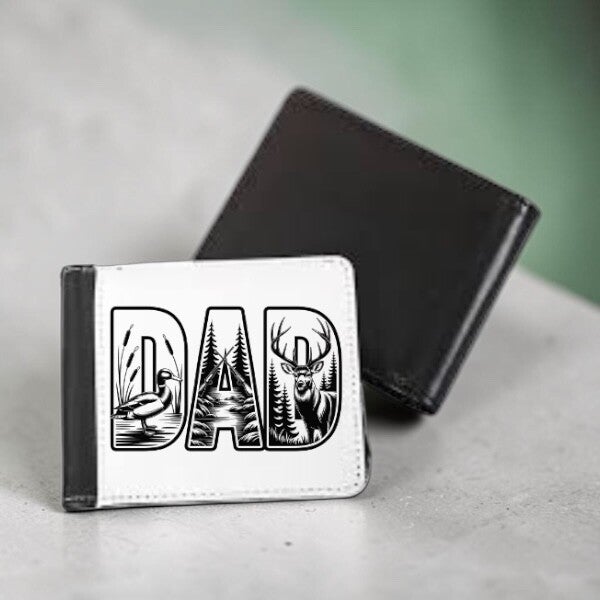 Outdoor Dad Wallet – Hunting & Fishing Gift for Father