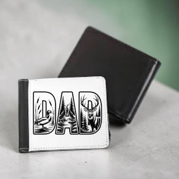 Outdoor Dad Wallet – Hunting & Fishing Gift for Father
