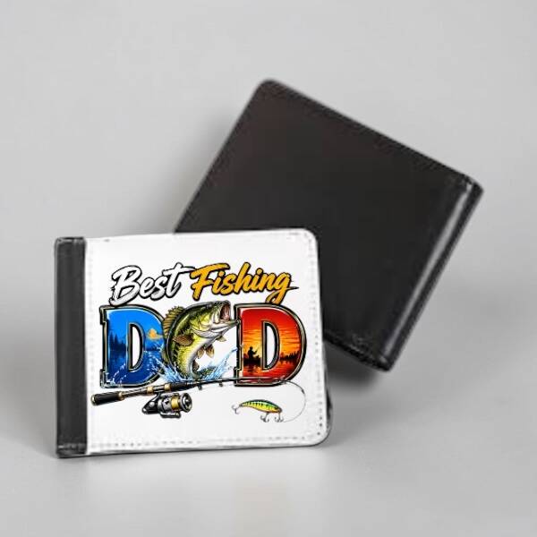 Best Fishing Dad Wallet – Custom Gift for Father