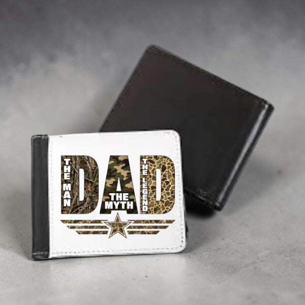 The Man, The Myth, The Legend Dad Wallet – Custom Father’s Day Gift