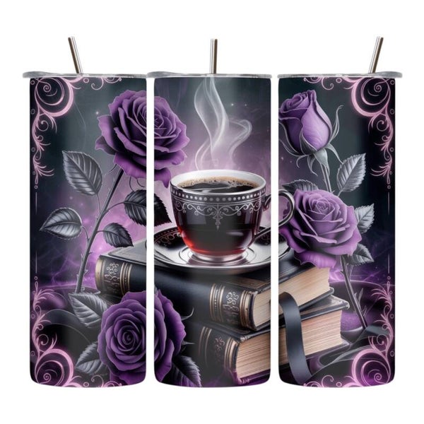 Purple Rose Coffee & Books 20 oz Tumbler