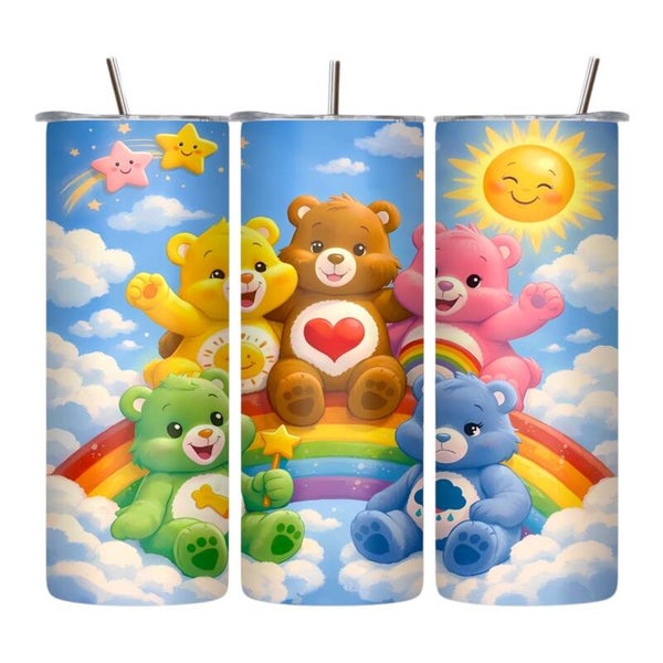 Rainbow Bear Friends 20 oz Tumbler