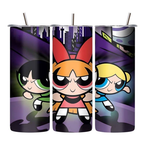 Superhero Girl Trio 20 oz Tumbler