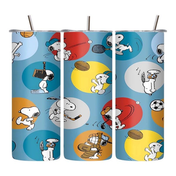 Snoopy Inspired Sports Tumbler