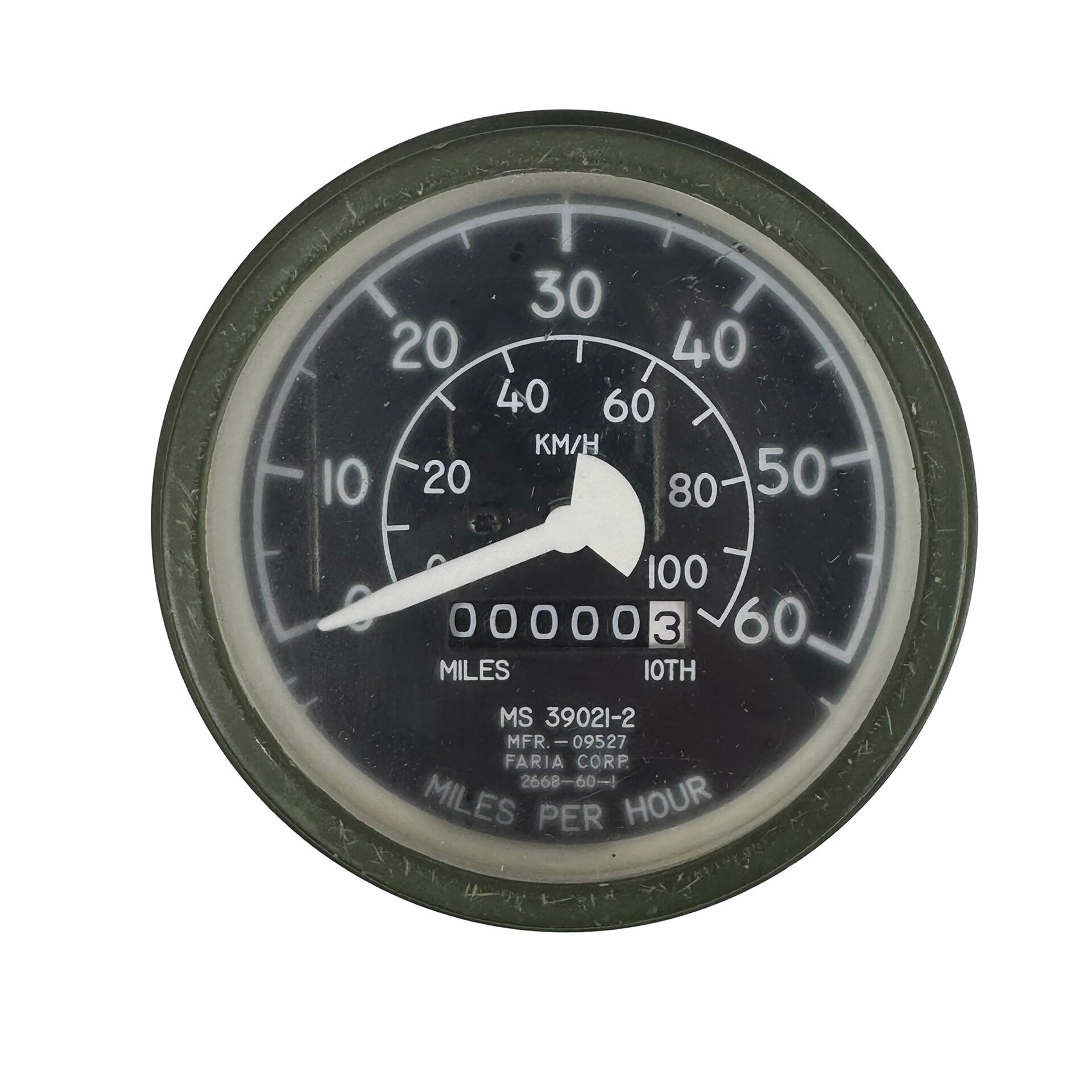 M-Serie Tachometer MPH / KMH