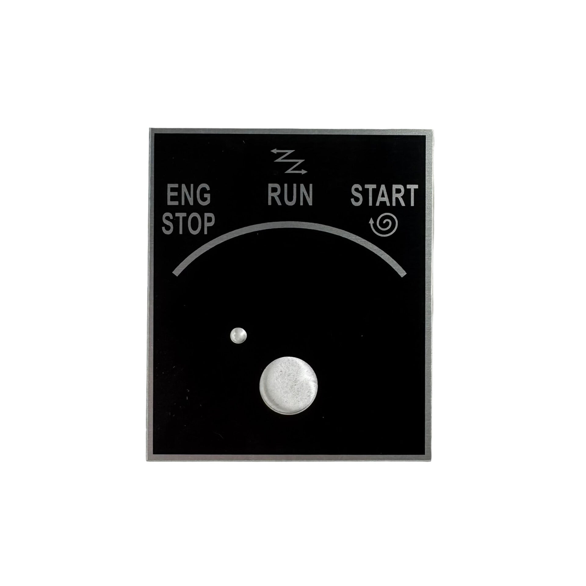 HMMWV Engine Run / Start Control Plate