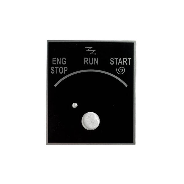 HMMWV Engine Run / Start Control Plate