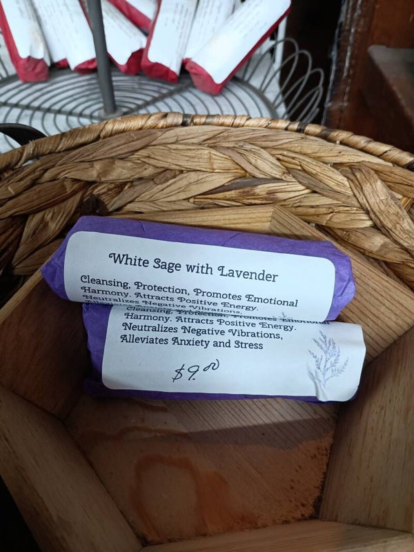 White Sage with Lavender