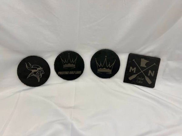 Laser Engraved Stone Coasters