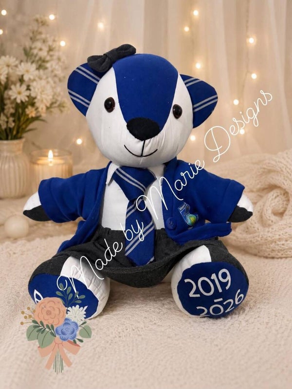 School uniform Memory bear
